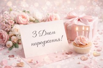 Жіночі привітання з Днем народження до сліз картинка головна