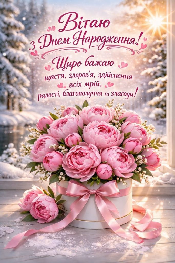 Короткі привітання з Днем народження для куми картинка 3