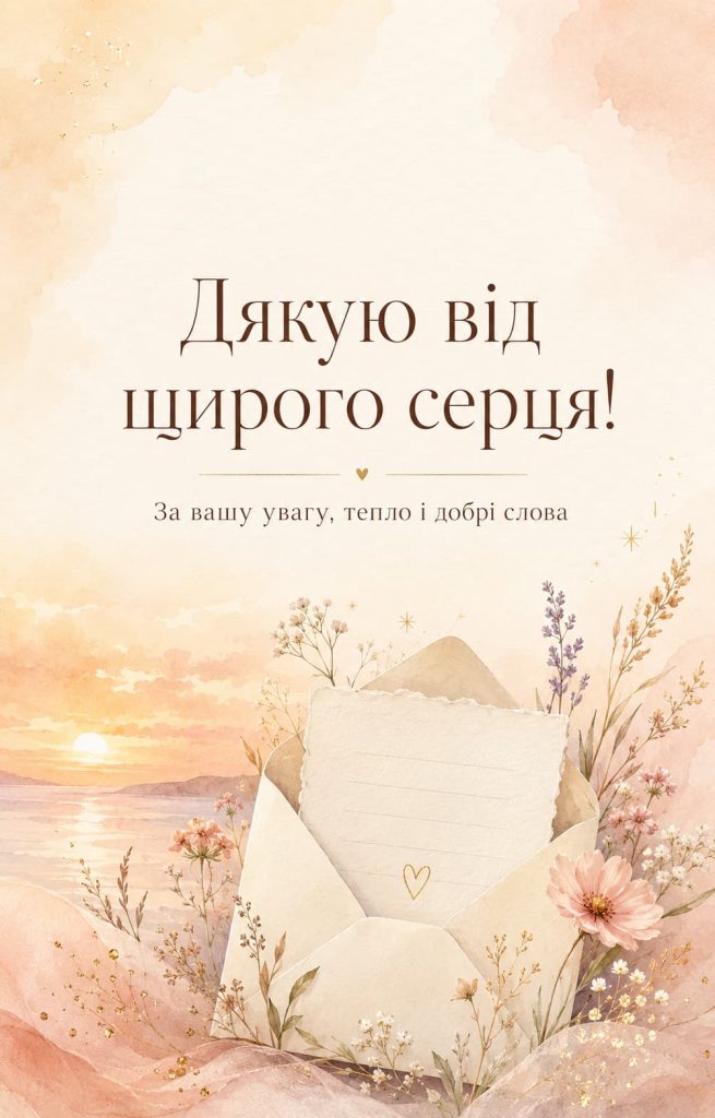 дякую за привітання картинка 2